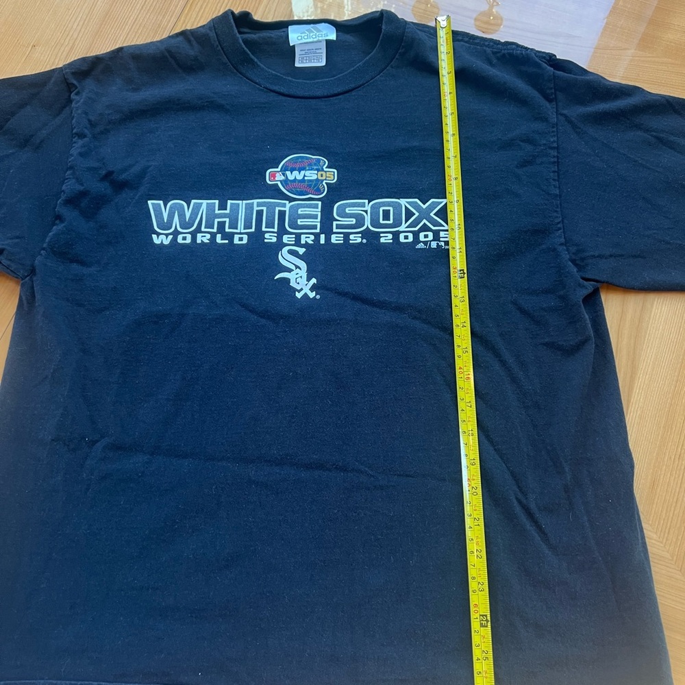 Adidas Black White Sox World Series 2005 Tee